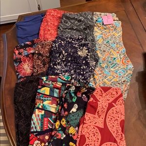 Lot of 10 LuLaRoe and 1 LaLa Leggings.